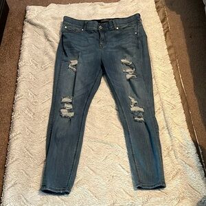 Torrid Ripped Jeans Size 20S